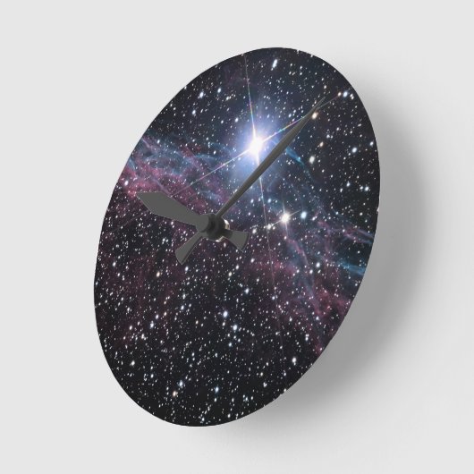 Schleiernebelfleck der NASAs ESA Runde Wanduhr (Winkel)