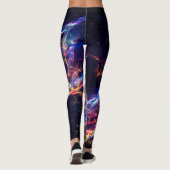 Schleiernebelfleck-Leggings Leggings (Rückseite)