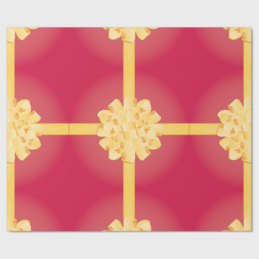 Schleifband- und Bow-Schleifpapier Geschenkpapier (Flach)