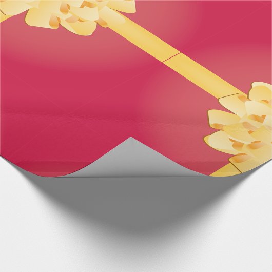 Schleifband- und Bow-Schleifpapier Geschenkpapier