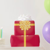 Schleifband- und Bow-Schleifpapier Geschenkpapier