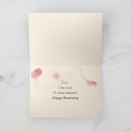 Schleife auf alten Buchstaben nach Fenstern Karte (Innenseite)