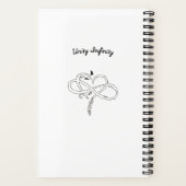 Schleife Notizblock (Rückseite)