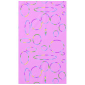 Schleifen auf rosa tischdecke (Vorderseite)