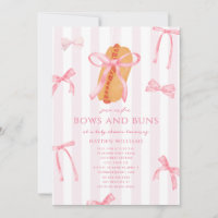 Schleifen & Brötchen Baby Q Hotdog Rosa Baby-Party