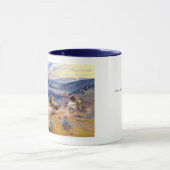 Schleifen Charless M. Russell und schnelles Horses Tasse (Zentrum)