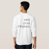 Schleifen eines Immigranten/des Glanzes für meine Sweatshirt (Schwarz voll)