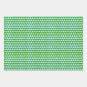 Schleifen Geschenkpapier Flachblatt Set aus 3 (Vorderseite)