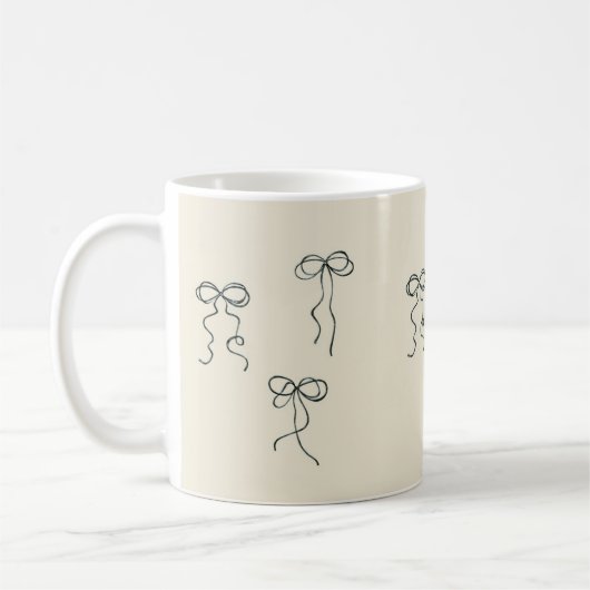 "Schleifen" Kaffeetasse (Links)