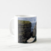 Schleifen-Kopfklippen Kaffeetasse (Vorderseite Links)