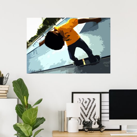 Schleifen Poster (Heimbüro)