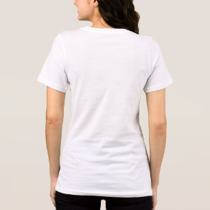 Schleifen-T-Shirt für Mädchen Tri-Blend Shirt