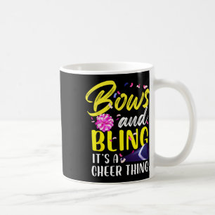 Schleifen und Glamour, das ist Cheer-Sache Turnen Kaffeetasse