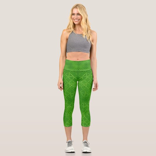 Schleifen von Limerick Capri Leggings (Vorderseite)