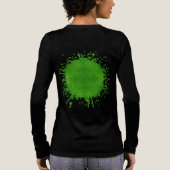 Schleifen von Limerick Tri-Blend Shirt (Rückseite)
