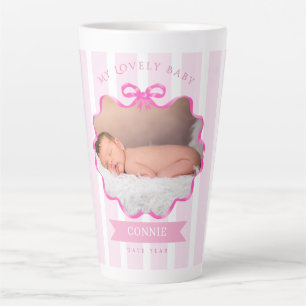 Schleifenband Neugeborenes Baby Mädchen Milchtasse