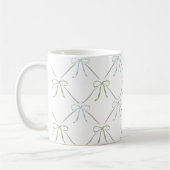 Schleifenmuster-Tasse Kaffeetasse (Links)