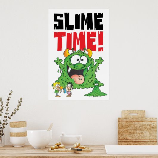 Schleifenzeit Poster (Küche)