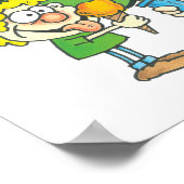 Schleifenzeit Poster (Ecke)