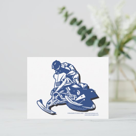 SCHLEIFER POSTKARTE (Stehend Vorderseite)