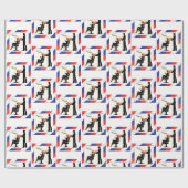 Schleifpapier-Barren Geschenkpapier (Flach)