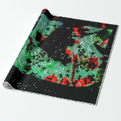 Schleifpapier, dunkel, abstrakt, trocken, aus Kuns Geschenkpapier (Ungerollt)