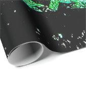 Schleifpapier, dunkel, abstrakt, trocken, aus Kuns Geschenkpapier (Rolleneckpunkt)