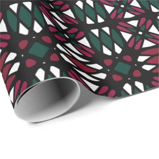 Schleifpapier - Festgelegte Weihnachtsbrille Geschenkpapier (Rolleneckpunkt)