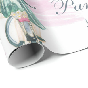 Schleifpapier für den Eiffelturm Geschenkpapier