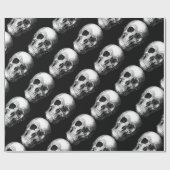 Schleifpapier für den Schädel Geschenkpapier (Flach)