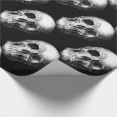 Schleifpapier für den Schädel Geschenkpapier (Ecke)