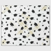 Schleifpapier für die schwarze Graduierung Geschenkpapier (Flach)