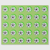 Schleifpapier für Fußball Geschenkpapier (Flach)