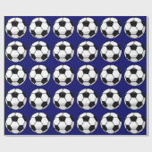 Schleifpapier für Fußball Geschenkpapier (Flach)