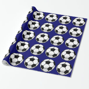 Schleifpapier für Fußball Geschenkpapier