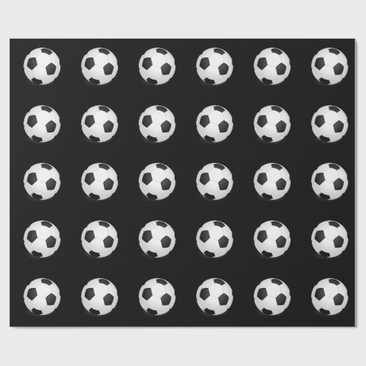 Schleifpapier für Fußball Geschenkpapier (Flach)