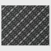 Schleifpapier für geometrische, schwarze und weiße geschenkpapier (Flach)