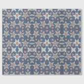 Schleifpapier für Herz und Sterne Geschenkpapier (Flach)