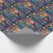 Schleifpapier für himmlische Glasarmaturen Geschenkpapier (Ecke)