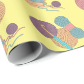 Schleifpapier für Kegelgarne und Strick Geschenkpapier (Rolleneckpunkt)