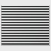 Schleifpapier für mittelschwarze und weiße Streife Geschenkpapier (Flach)