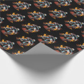 Schleifpapier für Motorrad-Querlenker Geschenkpapier (Ecke)