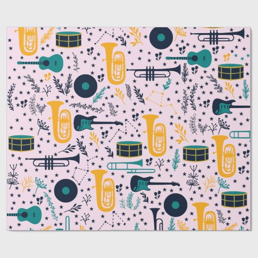 Schleifpapier für Musikinstrumente Geschenkpapier (Flach)