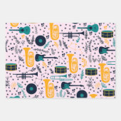 Schleifpapier für Musikinstrumente Geschenkpapier Set (Vorderseite 3)