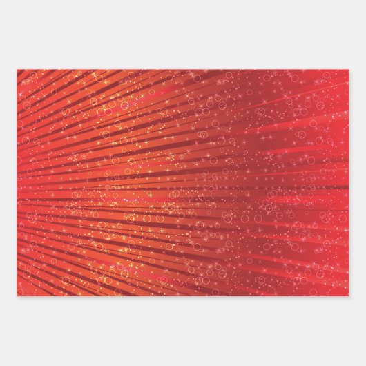 Schleifpapier für strahlende Glitzer - Set von 3 B Geschenkpapier Set (Vorderseite)