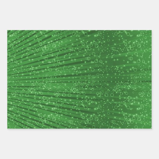 Schleifpapier für strahlende Glitzer - Set von 3 B Geschenkpapier Set (Vorderseite 3)