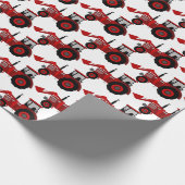 Schleifpapier für Zugmaschine Geschenkpapier (Ecke)