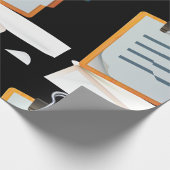 Schleifpapier für Zwischenablage Geschenkpapier