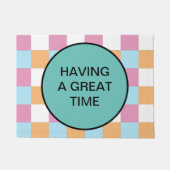 Schleifpapier Fußmatte (Vorderseite)