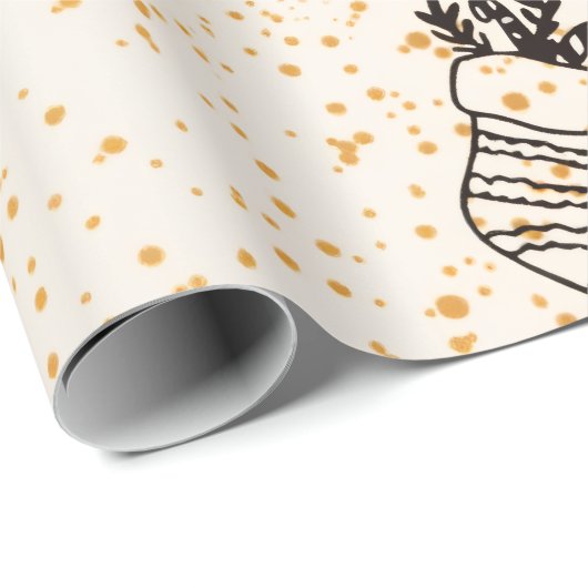 Schleifpapier Geschenkpapier (Rolleneckpunkt)